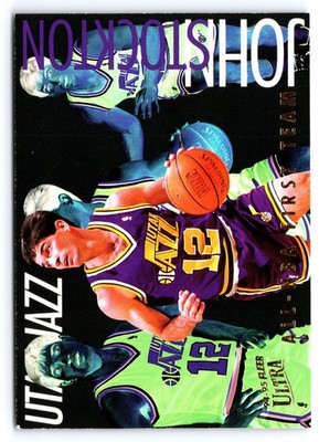 1994-95 Fleer Ultra - All-Nba Team John Stockton #5