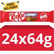 KitKat Chunky Duo Milk Chocolate Bars 24 x 64 g