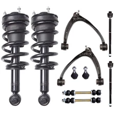 For Cadillac Escalade 2007-2014 Front Struts Assembly Control Arms Tie Rods