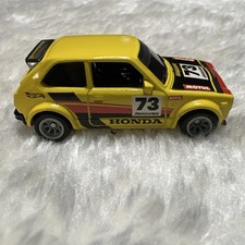 2026 Hot Wheels Factory Test Run Yellow Honda Civic 72 With Rubber Tires 2026 Hot Wheels Factory Test Run Yellow Honda Civic 72 With Rubber Tires