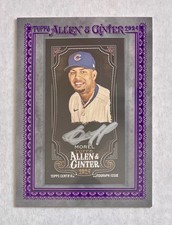 Topps Updates 2012 Allen & Ginter Baseball Autograph List 19
