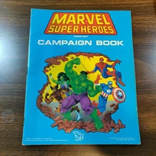 TSR Marvel Super Heroes - Basic Set (Revised Ed), Campaign Book RPG 1991