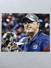 Tom Coughlin autographed signed 8x10 photo Beckett BAS COA SB New York Giants