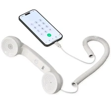 Mobile Phone Telephone Receiver Retro Handset Radiation Proof Fast Free Shipping