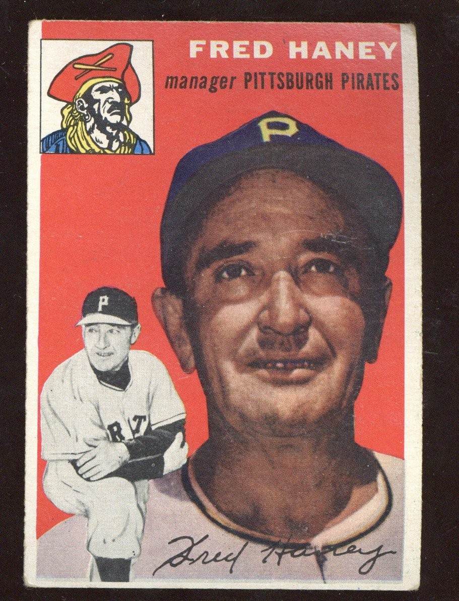 1954 Topps #75 Fred Haney