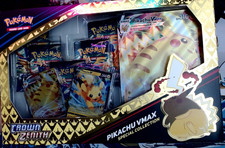 pokemon trading card game crown zenith pikachu vmax special collection Pokemon TCG Crown Zenith Pikachu VMAX Special Collection
