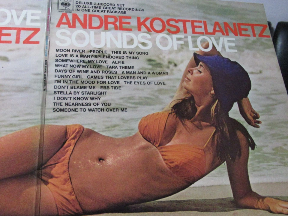 Andre Kostelanetz Sounds of Love 2LP 1976 CBS SBP 220043 Gatefold Easy Listening - Image 4 of 4