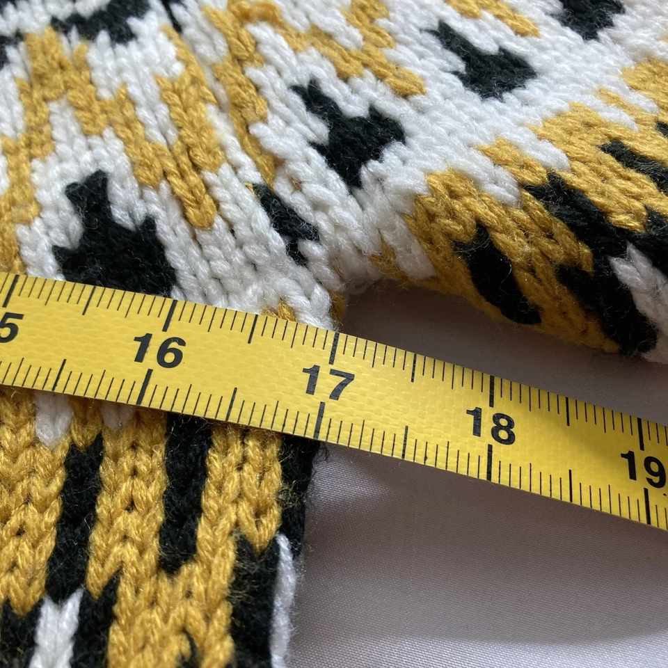 Vestido Suéter Anthropologie MINKPINK Imogen Fair Isle Talla XS Gran Tamaño Grueso Foto 4 de 4