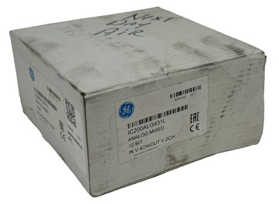 Neu Verpackt GE Fanuc IC200ALG431L Analog Gemischte IN V 4CH / Aus V 2CH