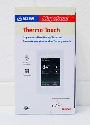 MAPEI Thermo Touch Mapeheat Floor Heating Thermostat w NuHeat Technology nVent