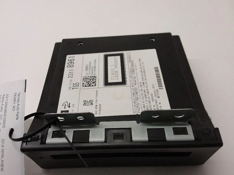 2014 14 BUICK REGAL CD 音频光盘播放器 原始设备制造商 OPT TG5 — 第 2/4 张图片