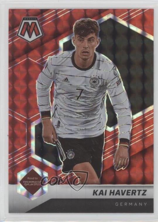 2021-22 Panini Mosaic FIFA Road to World Cup Red Prizm Kai Havertz #64 16n7