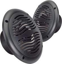 6.5  Water Resistant Speakers 2-Way for Marine, Rvs,  Hot Tubs   Pair