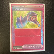 Pokemon TCG Hero's Cape 152/162 SV05 Temporal Forces Trainer ACE SPEC Rare Holo on eBay