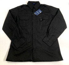 NEW 5XL REGULAR PROPPER MENS F5312 TACTICAL LIGHTWEIGHT LONG SLEEVE SHIRT BLACK
