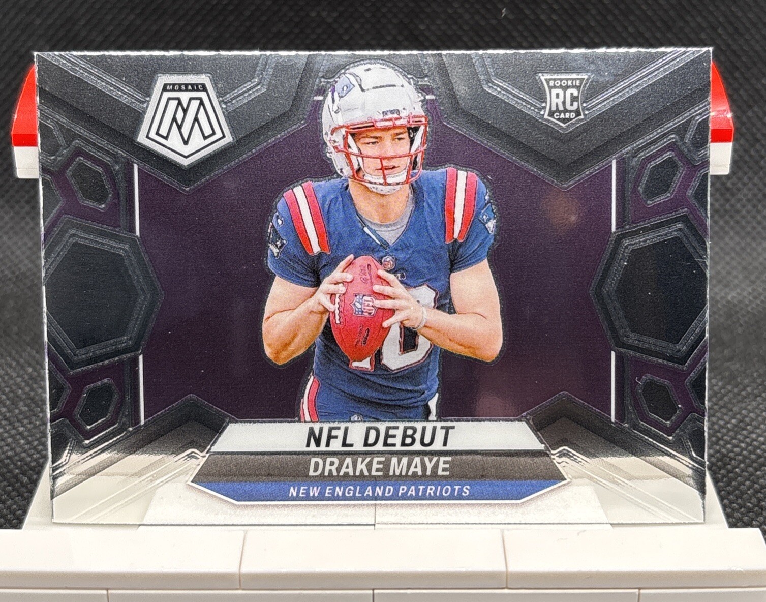 2024 Panini Mosaic NFL Debut #273 Drake Maye Rookie (RC) Patriots