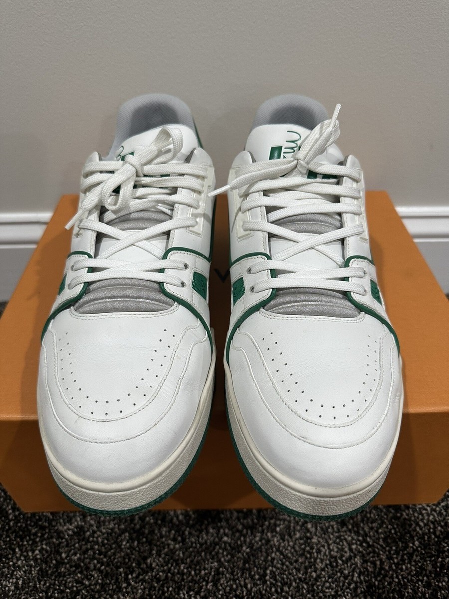Louis Vuitton x Virgil Abloh LV Low Trainer OG Green SS19 Louis Vuitton x Virgil Abloh LV Low Trainer OG Green SS19 | eBay main image 4