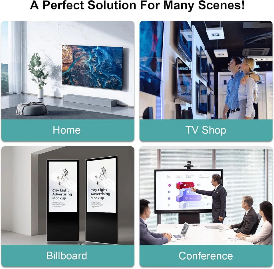 Ozvavzk DP Switch 2 in 1 Out Bi-Directional Displayport Splitter 1 in 2 Out - Bild 4 von 4