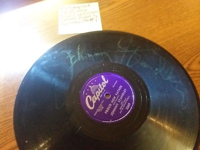 1940s VG+ HAND SIGNED JOHNNY STANDLEY  Proud New Father /Clap Your Hands 2569 78