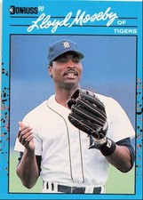 1990 Donruss Best of the AL Lloyd Moseby Detroit Tigers #62
