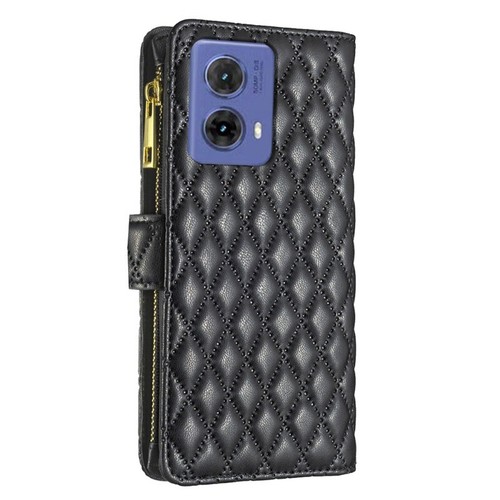 For Motorola G85 G84 G54 G34 G14 G04 Edge 40Neo Case Zipper Leather Wallet Cover - Picture 24 of 72