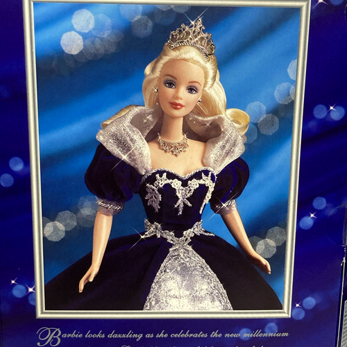 2000 Holiday Millennium Princess Barbie Doll W/ KEEPSAKE NEW UNOPENED BOX S Wear - Picture 13 of 19