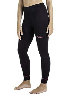 colore nero//fucsia intimo termico donna maglia da sci per strato base da donna XAED