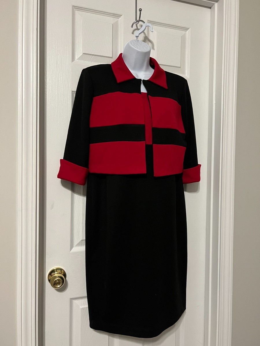 black and white dress with red jacket What to Wear to an Interview to Look Professional and Stylish