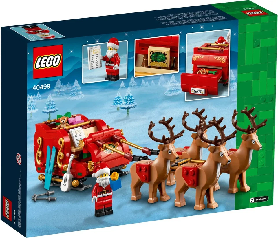 LEGO 40499 - Le Traîneau du Père Noël - Santa's Sleigh - Neuf Et Scellé! - Photo 3/3