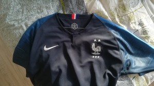 Détails Sur Maillot équipe De France Domicile 2 étoiles Xxl