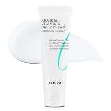 COSRX AHA BHA VITAMIN C Daily Cream 1.69 fl. oz 50 ml, Face Cream, Natural