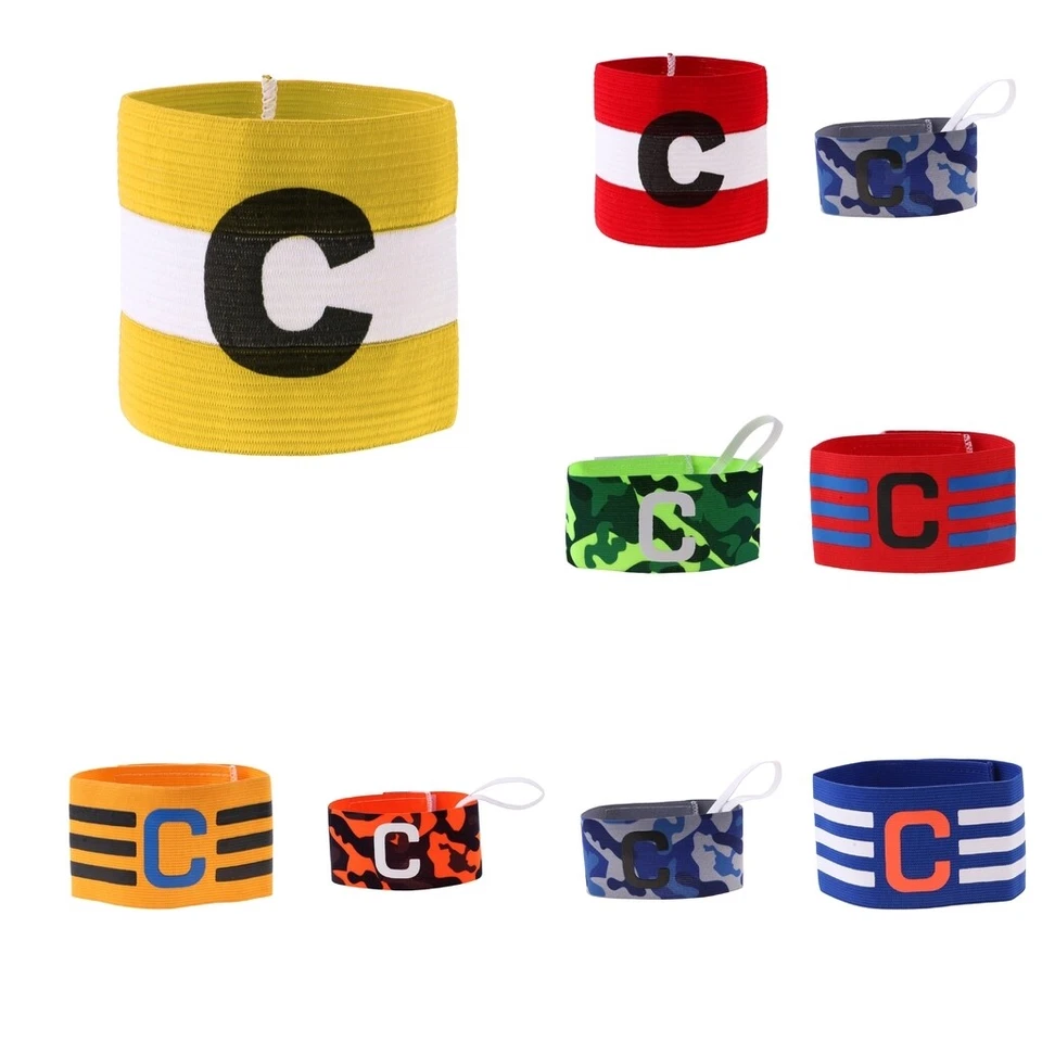 Captains Armband Captain Arm Band für Fußball Rugby Hockey. Erwachsene Kinder
