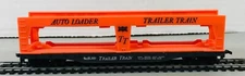 HO Scale Tyco Auto Loader Trailer Train Frisco SL-SF #2530 - Hong Kong Made