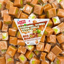 Caramel Cubes Candy | 1 Pound Bag - Approx. 65 Count | Classic Chewy Treat, Indi