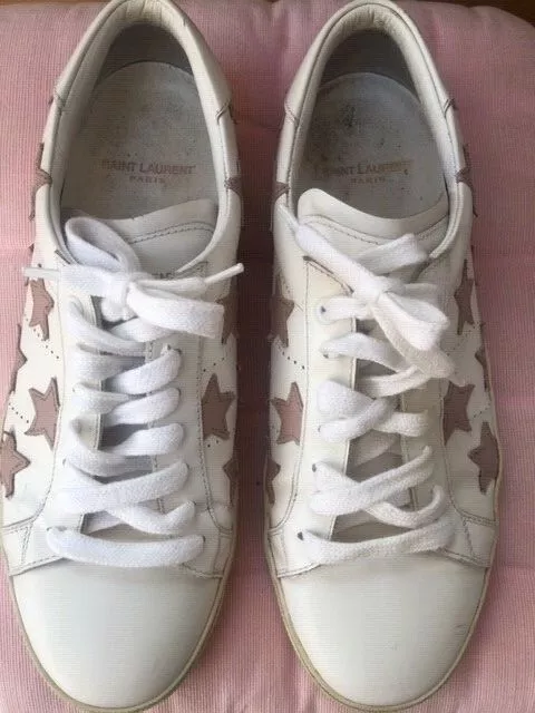 ST LAURENT SL 06 STAR SNEAKERS TRAINERS SIZE 40 UK 7