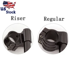 CNC Replacement Clip on Handlebar Handle Bars Clamps Mount Motorcycle Aluminum