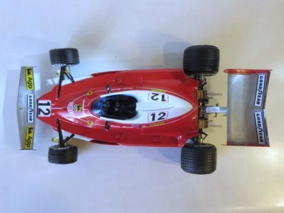 Model Factory Hiro 1/20 Ferrari 312T White Metal Model Car Model Factory Hiro 1/20 Ferrari 312T White Metal Model Car