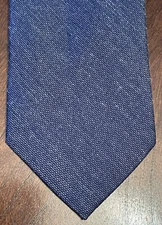Van Heusen Flex Blue 83% Polyester 17% Viscose Men’s Neck Tie Made In China