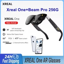Xreal One 3DoF Smart AR Glasses X1 Chip 50° Large FOV Screen Beam Pro 8G+256G