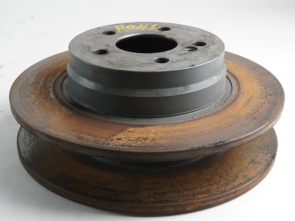 2008 - 2012 Mercedes Benz C Class W204 C300 disco rotor de freio traseiro conjunto de 2 fabricante de equipamento original - Imagem 4 de 4