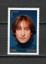 S23201) Ghana 1995 MNH John Lennon Beatles 1v