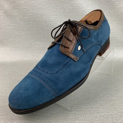 Bacco Bucci Men’s Suede Loafers – Blue Size: US 12 Blue Bacco Bucci Loafer Casual Shoes for Men for sale | eBay main image 4