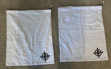 Gutanio 100 Soft Cotton Drawstring Closure Shoe Bag Lot of 2