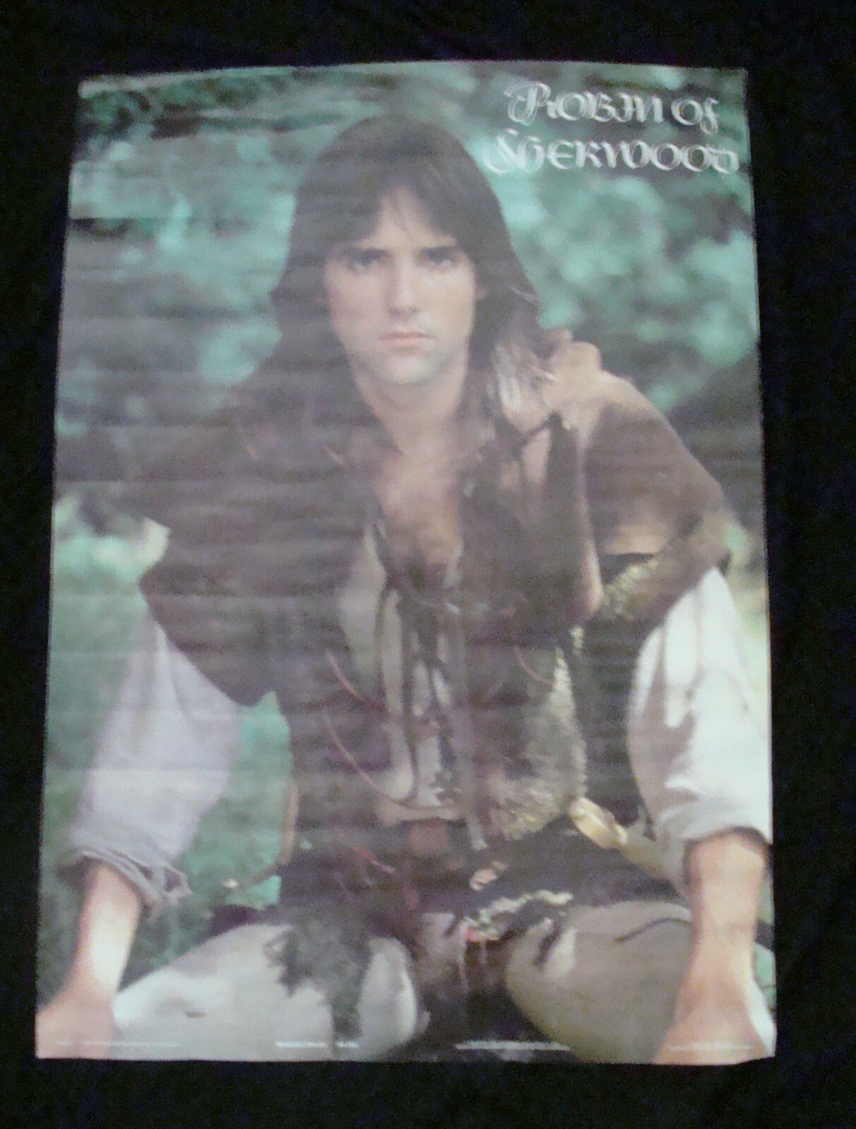ROBIN OF SHERWOOD Poster MICHAEL PRAED Original TV Promo UK Commercial robin-of-sherwood-poster-michael-praed-original-tv-promo-uk-commercial