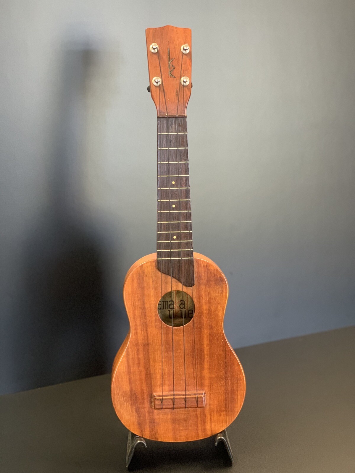 Vintage Kamaka Gold Label KOA WOOD, SOPRANO UKULELE eBay
