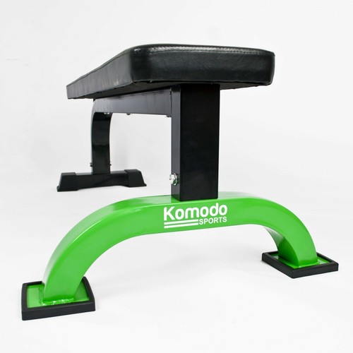 Heavy Duty WEIGHT BENCH Flat Home Gym Chest Press Workout Back Cushion Support - Picture 6 of 10