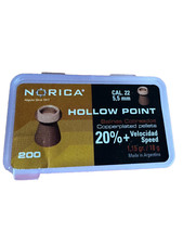 Norica Hollow Point Pellets - Box .22 X 200