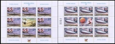 Z_274 2003 Serbia Srpska aviation planes 2 SHEET MNH Combined payments&shipping