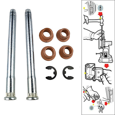 Door Repair Hinge Pin and Bushing Kit for 1994-02 Chevy GMC Olds Pickup 703-265