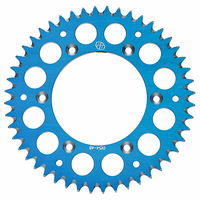 Primary Drive Rear Aluminum Sprocket 49 Tooth Blue for Yamaha Off